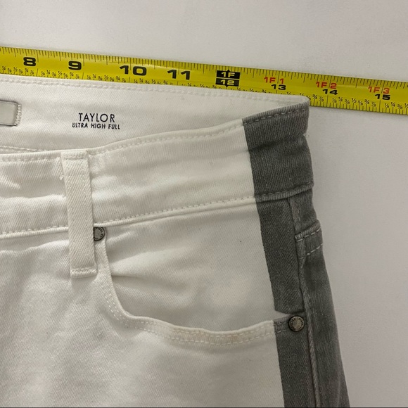 FIDELITY Taylor Ultra High Whiteout Crop Jeans - Picture 12 of 16
